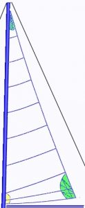 In-Mast Mainsail with hollow leech