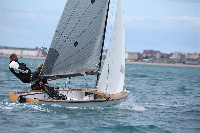 Sam Barker and Mikey Greig leading the Ospreys at the National championships in Weymouth